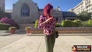 redhead milf vanessa anal pounded by rome major