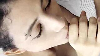 Neighbor sneaks in dorm, wakes me with blowjob and facial