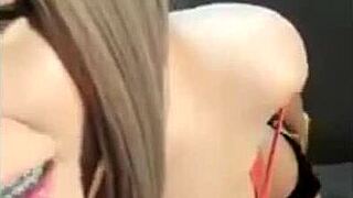 hot THAI teen SLUT moans wildly on WEBCAM orgasm rush