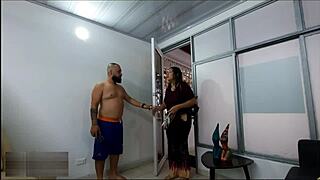 horny neighbor shows up begging for intense pounding fantasy