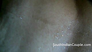 Young homemade Indian beauty shares intimate amateur moment