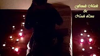 Romantic Homemade Latina Teen Love Making Night