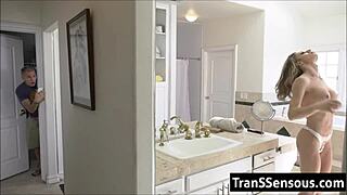 Hot tranny temptress craves my throbbing cock now