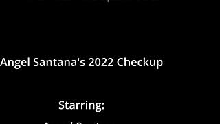 angel santana's backstage nurse checkup with tickling gaping and foot fetish fun