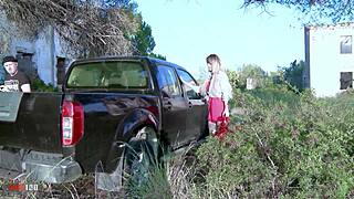 hot skinny french milf sheina axe squirts in anal fantasies