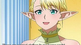 elf babe's huge tits bursting out no diet can contain these fantasies