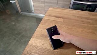 classy brunette milf rides cock pov