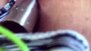 masturbating hard with skimpy thong panties