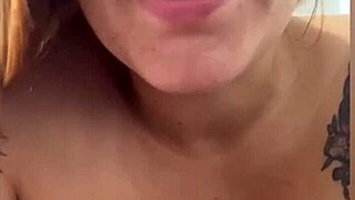 slut cums hard from intense fingering