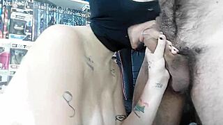 curvy argentinian sucks thick long cock hungrily