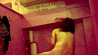 Chubby Chinese woman reaches intense orgasm