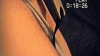 bisexual guy tied up teased with dildo and scraper anal insertion