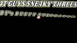 dirty blonde ayda seduces buddies rimjob riding cowgirl