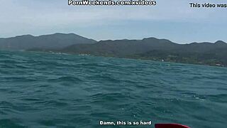 wild beach sex 😈🌊 pounding hard under the sun