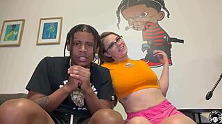 Dora Lets Boots Explode Sloppy Cum on Nerd Face!