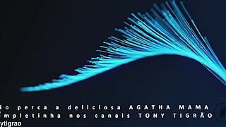 hot agatha mama's dirty ass riding debut on red channel