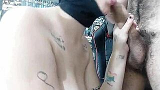 curvy argentinian sucks thick long cock hungrily