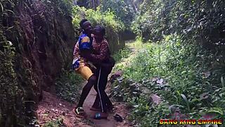 Sex Addicted Wife Craves Hardcore Fucking Anywhere on Village Path