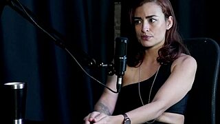 she escaped abusive relationship, hospitalized, now in steamy trisal massage with kamilla werneck sheer red