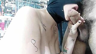 curvy argentinian sucks thick long cock hungrily