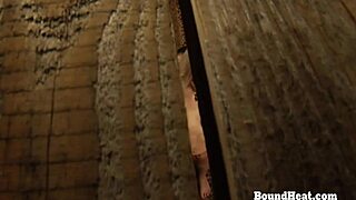 Voyeur Lesbian Slave Eyes Mistress's Explosive Orgasm Fingering