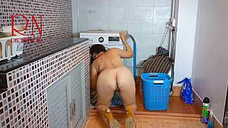 maid, your fat pussy gets machine-fucked while i dominate cunnilingus!