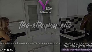 kitchen catch-up: mistress tatjana pegs bound slave mercilessly 🔒🍆