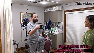 Perverted Podiatrist Ayla Aysel Foot Fetish Domination