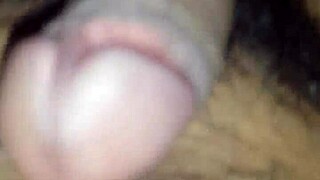 Mexican cock throbs hard in close-up action