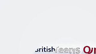 Stunning British Student Cosplays and Toys to Explosive Orgasm