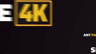 Beautiful Czech blonde casually crafts artwork on the sofa