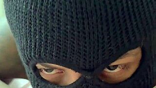 Thief invades influencer's home and ravages her juicy pussy mercilessly