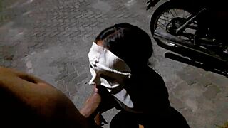 street pro takes anal for cheap cash