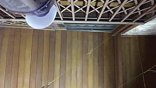 marombado pounds loirinha's pussy at carnaval with paty bumbum crowd watching