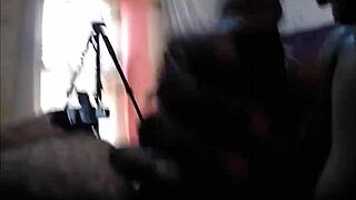 curvy bbw milf neighbor sucks big black cock nasty closeup