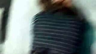pov slamming latina milf doggystyle bent over big bed on webcam