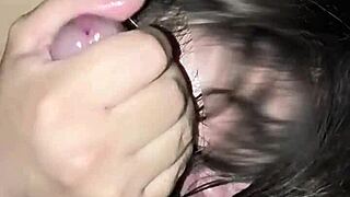 Colegiala Gives Best Deepthroat Blowjob Saliva Dripping