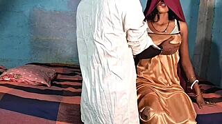 desi babe in tight dress moans for deep oral and hard pussy pounding