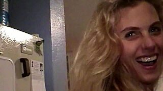 blonde housewife swinger orgy drowns in monster cum facials
