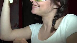 depraved babe drinks cum from used condoms after dp orgy