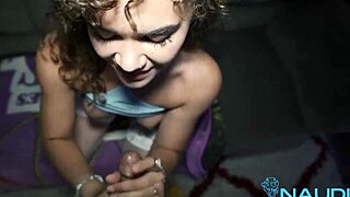 First-Time Handjobs from Cute Curly Babes End in Explosive Cum-Filled Facials!