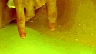 shaving my puffy pussy in shower closeup 👅🚿💦