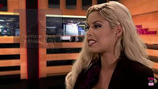 Three Babes Cosplay Bang Lucky Guy on Camera