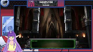 muscular brunette's pussy craves monster cock game