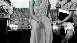 Super Sexy Bhabhi Caught Alone Fucks Devar Wet Pussy