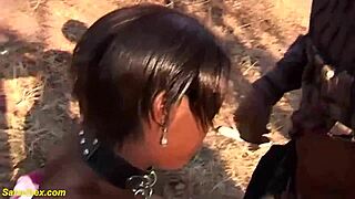 b african milf begs for that monster cock outdoors—taboo enough?