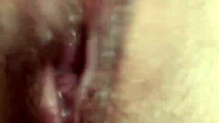 early morning wet pussy throbs with horny lesbian moans