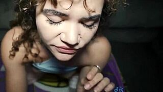 First-Time Handjobs from Cute Curly Babes End in Explosive Cum-Filled Facials!