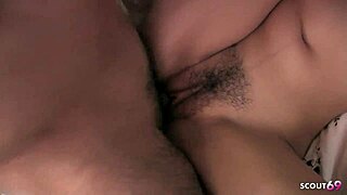 cute asian teen loses virginity to creampie from mom's friend 😩💦