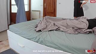 Juicy Blowjob Ends in Tight Creampie Surprise